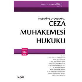 NAZARI VE UYGULAMALI CEZA MUHAKEMESI HUKUKU - BAHRI ÖZTÜRK