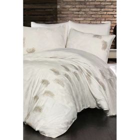 Nazik Home Belissa Nakışlı Pamuk Saten 6 Parça Çift Kişilik Nevresim Takımı