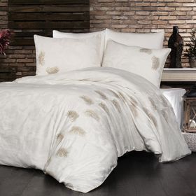 Nazik Home Belissa Nakışlı Pamuk Saten 6 Parça Çift Kişilik Nevresim Takımı