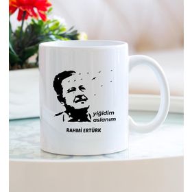 Nazım Hikmet Porselen Kupa Bardak