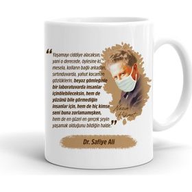 Nazım Hikmet Seramik Kupa Bardak