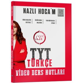Nazlı Hocam TYT Türkçe Video Ders Kitabı Kr Akademi Yayınları