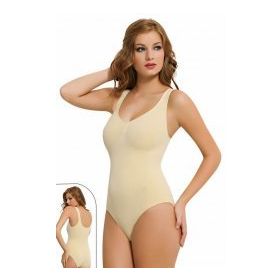 NBB 2979 Beyaz Kadın Çıtçıtlı Body Korse