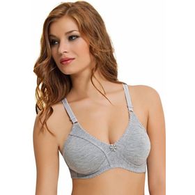 NBB 351 Beyaz Penye Minimizer Toparlayıcı Sütyen