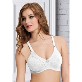 NBB 351 Beyaz Penye Minimizer Toparlayıcı Sütyen