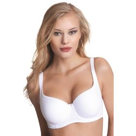 NBB Beyaz 95C Basic Toparlayıcı Kaplı Balenli Sütyen