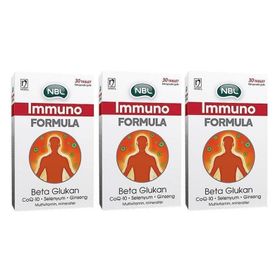 NBL Immuno Formula Selenyum Beta Glukan 3x30 Tablet