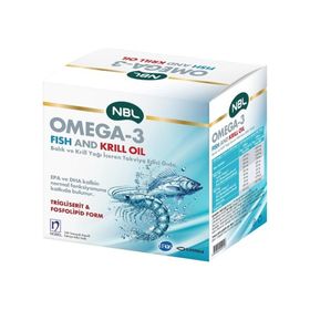 NBL Omega 3 Takviye Edici Gıda 100 Yumuşak Kapsül