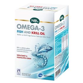 NBL Omega 3 Takviye Edici Gıda 50 Yumuşak Kapsül