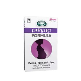 NBL Pregna Formula Demir 30 Tablet
