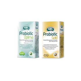 NBL Probiotic Gold 20 Saşe + Probiotic Optima 30 Çiğneme Tableti