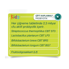 NBL Probiotic Microorganism Kids 30 Çiğneme Tableti