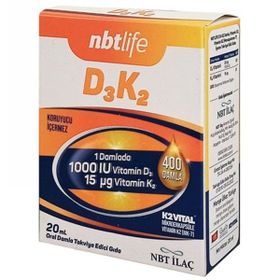 Nbt Life D3 K2 20 ml Damla