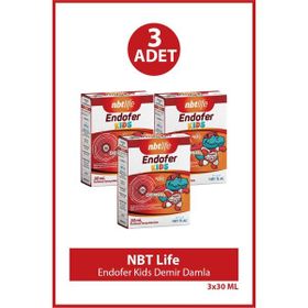 Nbt Life Endofer Demir Kids 3x30 ml Damla