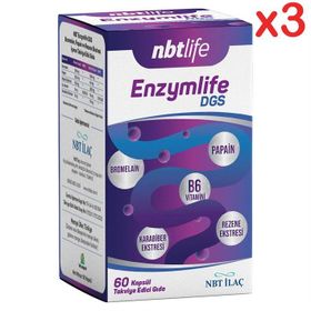 Nbt Life Enzymlife DGS 60 Kapsül