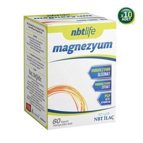 Nbt Life Magnezyum P5P 10x60 Kapsül