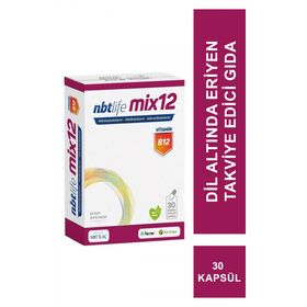 Nbt Life Mix12 Vitamin B12 30 Kapsül