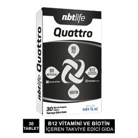 Nbt Life Quattro 30 Ağızda Dağılan Tablet