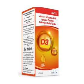 Nbt Life Vitamin D3 1000 IU 20 ml Damla