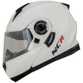 NCR 534531154 Beyaz Icon Çene Açılır Kask