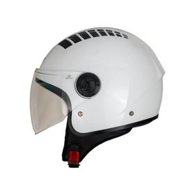 NCR Air Beyaz Ece Belgeli Çenesiz Kask