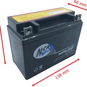 NCR BS 12 V 6.5 Ah Yatık CG Akü