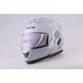 NCR Çene Açık Gri Açılır Kask