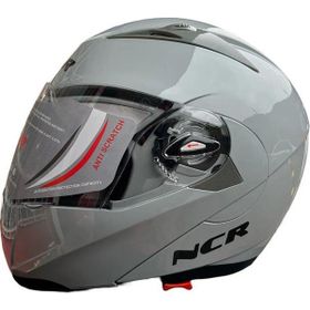 NCR Çene Açık Gri Açılır Kask