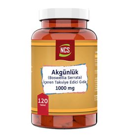 Ncs Akgünlük Boswellia Serrata 1000 mg 120 Tablet