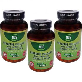 Ncs Berberis Vulgaris Alfa Lipoik Asit Zerdeçal 3x120 Tablet