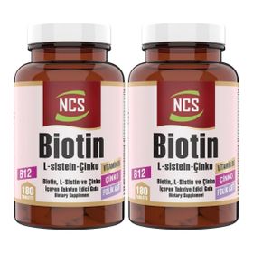 Ncs Biotin L-Sistein Çinko 2x180 Tablet