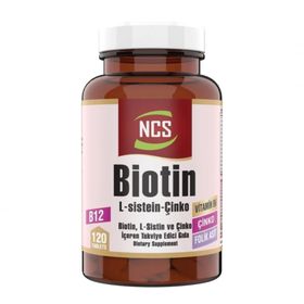 Ncs Biotin L-Sistein Çinko B6 120 Tablet