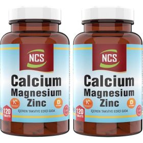 Ncs Calcium Magnesium Zinc Vitamin D K 2x120 Tablet