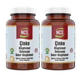 Ncs Çinko Bisglisinat Bakır Selenium 2x60 Tablet