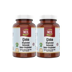 Ncs Çinko Bisglisinat Selenyum 2x180 Tablet