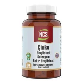 Ncs Çinko Bisglisinat Selenyum 60 Tablet
