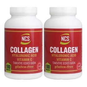 Ncs Collagen Hyaluronic Acid C Vitamini 2x180 Tablet