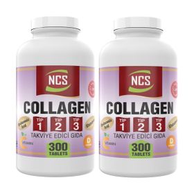 Ncs Collagen Tip 1-2-3 Hyaluronic Acid 2x300 Tablet