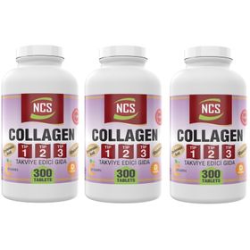 Ncs Collagen Tip 1-2-3 Hyaluronic Acid 3x300 Tablet