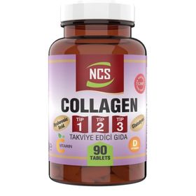 Ncs Collagen Tip 1-2-3 Hyaluronic Acid 3x90 Tablet