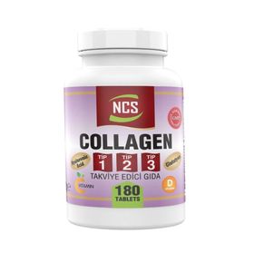 Ncs Collagen Tip 1-2-3 Hyaluronic Acid Glutatyon Vitamin C 180 Tablet