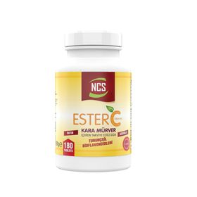 Ncs Ester C Vitamini Kara Mürver 1000 mg 180 Tablet