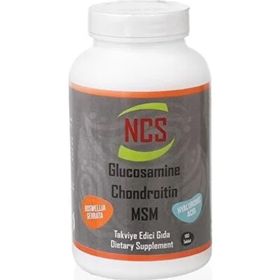 Ncs Glucosamine Chondroitin MSM Boswellia Hyaluronic Acid 180 Tablet