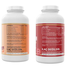 Ncs Glucosamine Chondroitin MSM Collagen Tip 2 Turmeric Root 300 Tablet + Collagen Hyaluronik Acid Vitamin C 300 Tablet