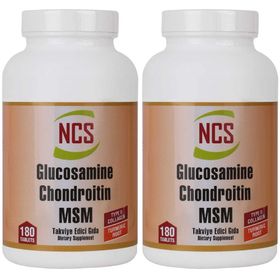 Ncs Glucosamine Chondroitin MSM Collagen Turmeric 180 Tablet