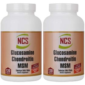 Ncs Glucosamine Chondroitin MSM Type II Collagen Turmeric 2x120 Tablet