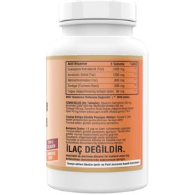 Ncs Glucosamine Chondroitin MSM Type II Collagen Turmeric Root 3x180 Tablet