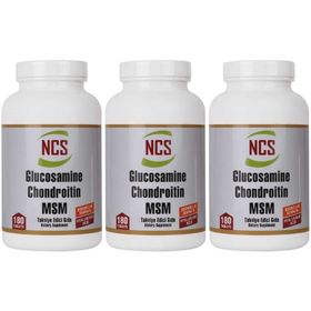 Ncs Glucosamine Kondroitin MSM Hyaluronic Acid 3x180 Tablet