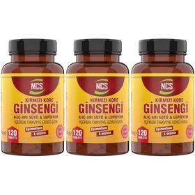 Ncs Kırmızı Kore Ginsengi 3x120 Tablet