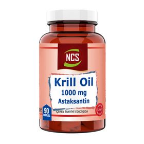 Ncs Krill Oil 1000 mg Astaksantin 90 Kapsül